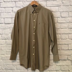 Nautica button down long sleeve shirt
